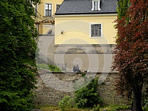 Romanesque Road in Magdeburg, Saxonyanhalt, Germany.