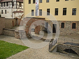 Romanesque Road in Magdeburg, Saxonyanhalt, Germany.