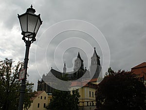 Romanesque Road in Magdeburg, Saxonyanhalt, Germany.