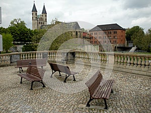 Romanesque Road in Magdeburg, Saxonyanhalt, Germany.