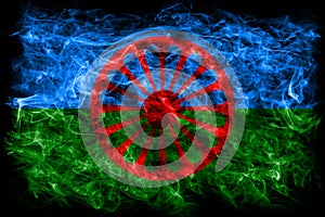 Romani people smoke flag, Gipsy smoke flag