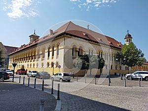 Romania, Alba Iulia - the Orthodox Cathedral.