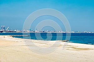 Romania - Black Sea and beach from Eforie Nord photo