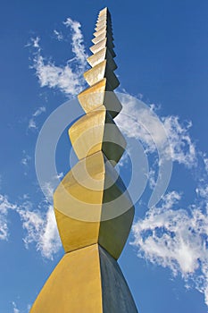 Romania - Endless Column by Constantin Brancusi