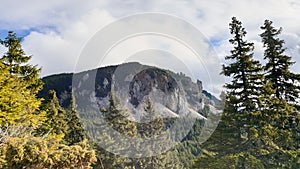 Romania, Hasmas Mountains, Ecem Peak.