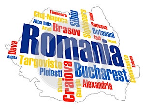 Romania Map and Cities