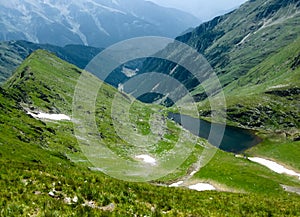 Romania mountain lake