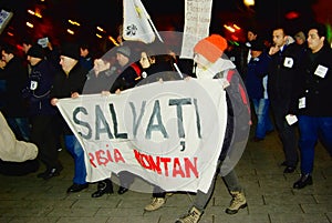 Romania protest