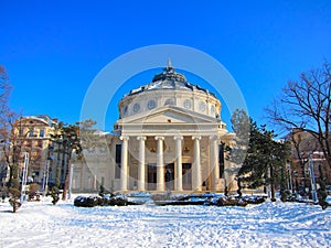 Romanian Athenaeum, Bucharest, Romania