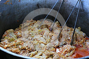 Romanian cabbage rolls - sarmale