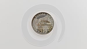2019 Commemorative 50 Romanian Cent Coin 20yrs since 1989 Revolution photo