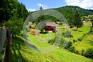 Romanian country landscape