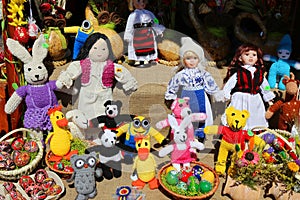 Romanian handmade dolls
