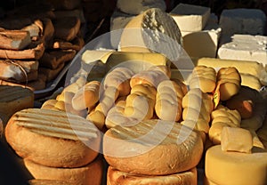 Romanian kashkaval cheese