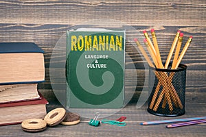 Romanian language and culture concept photo