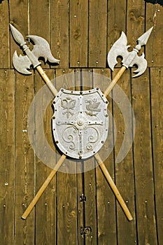 Romanian medieval halberd