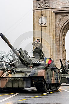 Romanian military parade