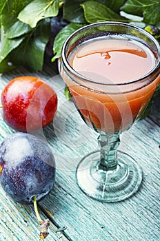 Romanian national plum liquor