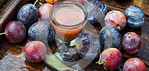 Romanian national plum liquor