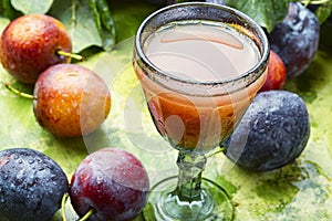 Romanian national plum liquor