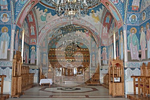 Romanian orthodox curch inside