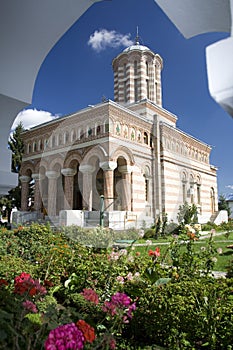 Rumeno ortodosso monastero 