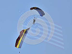 Romanian paratrooper