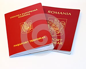Romanian passport photo