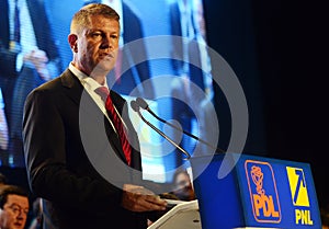 Romanian politician Klaus Iohannis