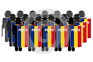Romanian Riot Police