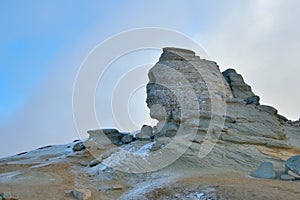 Romanian Sphinx, geological phenomenon formed through erosion