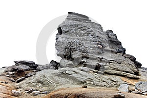 Romanian Sphinx isolated on white