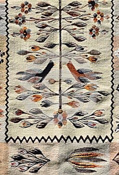 Romanian traditional carpet