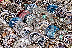 Romanian traditional ceramic plates 1