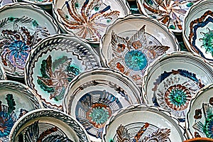 Romanian traditional ceramic plates 2