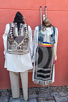 Romanian traditional folk costumes