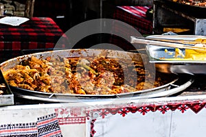 Romanian traditional food Sarmale