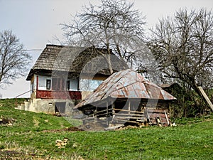 Romanian traditional house