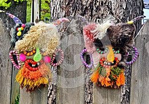 Romanian traditional mask