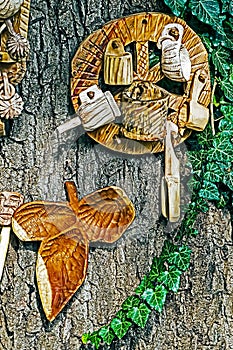 Romanian traditional objects of wood 3