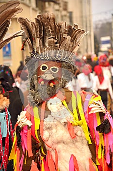 Romanian traditional pagan mask