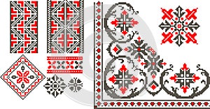 Romanian traditional patterns photo