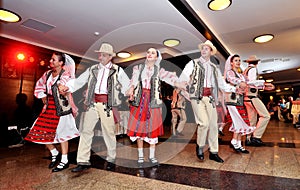 Romanian traditional people