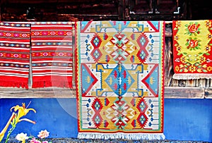 Romanian traditional rug