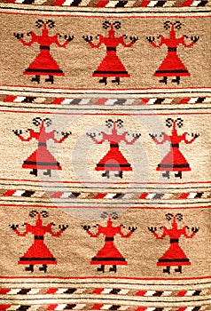 Romanian traditional rug