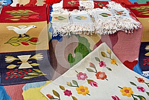 Romanian traditional rug