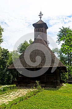 Romanian traditional wooden church