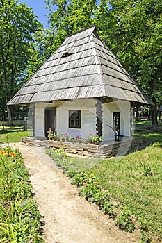 Romanian Village Hut