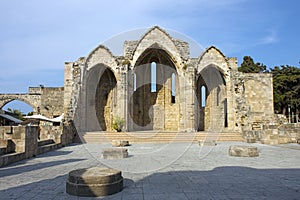 Romanic basilica ruins, Rhodes