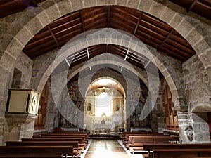 Romanic Church altar architecture photo
